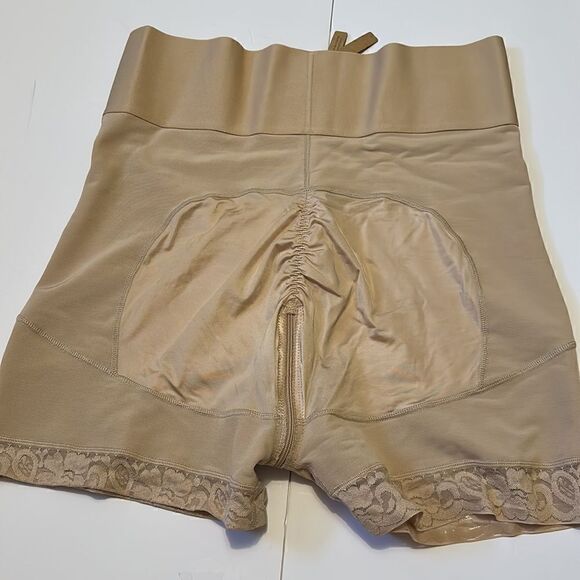 NEW SHARELLX air slim mid waist body sculpting shorts size 5XL - Picture 9 of 11